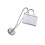 1St Halter Display Regal Silber 1