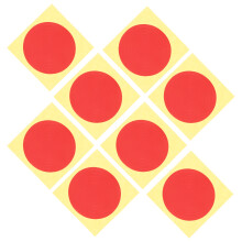 10 Blatt Selbstklebende Druckmessgerät-Kennzeichnungsetiketten