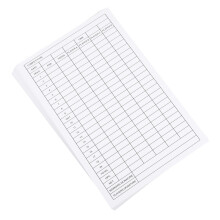 Mlins 18 Outdoor Recording Kaart Nippel Golf Scorecard