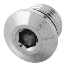 High Pressure Port Stopfen Werkzeug Für Tauchregler Silber