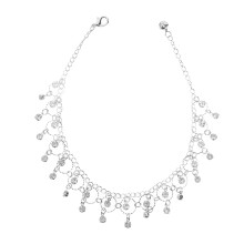 Verstellbares Metall Fußkettchen Set Für Frauen Party 1