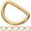 20 Pcs D Ring Hardware Buckle Accessories Luggage 9