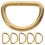 20 Pcs D Ring Hardware Buckle Accessories Luggage 7