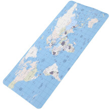 Desk Pad Rutschfest Polyester Himmelblau Für Büroangestellte 1 Set