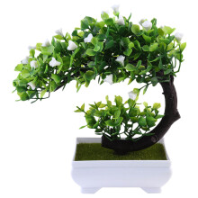Künstliche Bonsai Pflanzen Grün 2