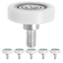 Zehuanyu 6 Stuk Zitkant Scharnieren Met Wielen Lade Accessoire