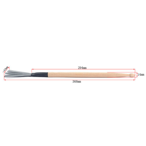 2Stk Drum-Musik-Perkussions-Stick- Beige 2