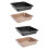 4 Kuchen-Toastplatten Backen Küchenbehälter 8