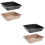 4 Kuchen-Toastplatten Backen Küchenbehälter 7