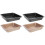4 Kuchen-Toastplatten Backen Küchenbehälter 3
