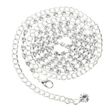 Women's Bikini Accessoire Hüftkette Chic Metall Weiß