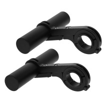 2 Stks M8 Connectoren Fietsverlengstuk 0,00x0,00x0,00 Cm Zwart