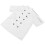 Mens Chefjas Wit Polyester 1 Set 3