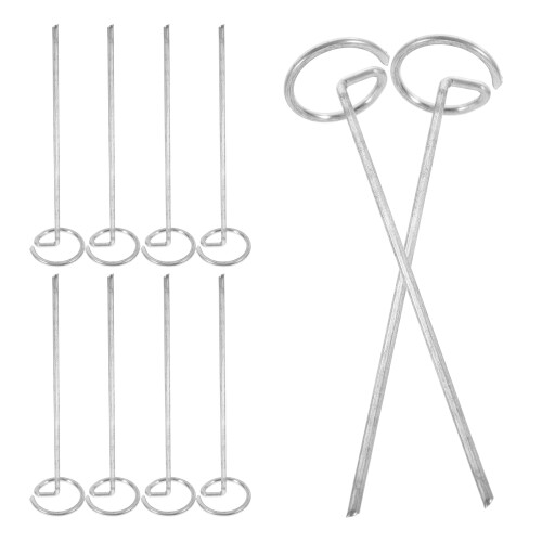 U‐Förmige Heringe Zelt Silber 1 Satz