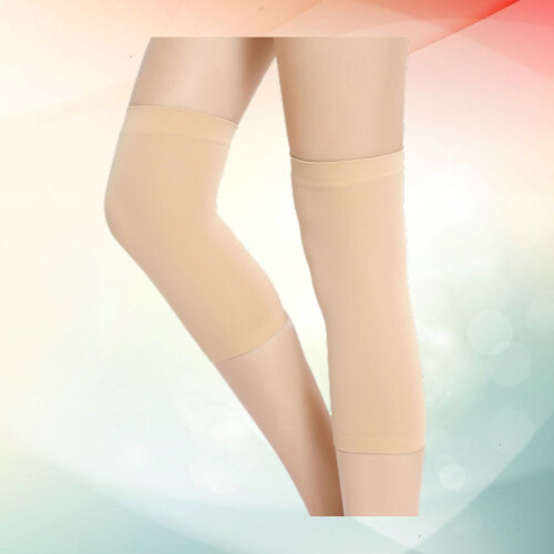 Compression Stützstrümpfe Elastisch Beige 1 2