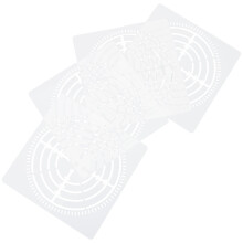 4 Bögen Empfindliche Schablonen Für Mandala Diy