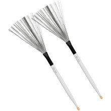 Brush Steel Wire Drum Sticks Hoofd Roller Wit Koolstof