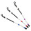 3 Golf Scorer Perlenkette Golf Scoring Schlagzähler 1