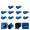 10St. Treibermodul Einstellbares Stromversorgungsmodul Material 2