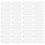 200 Schraubenabdeckungen, Kappe, Leckage, Stirnband, Transparent 1