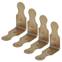Pure Sieraden Doos Hoekbeschermer 4 Stuks Goud Vintage