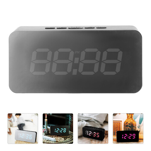 1 Set Creatieve Led Wekker Multifunctionele Wekker 2