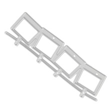 Die Schablonen Für Karten Gestaltung Scrapbooking Gerahmt Kind Silber