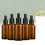10Pcs Refillable Brown Glass Bottles for Essential Oils with Dropper 8