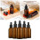 10Pcs Refillable Brown Glass Bottles for Essential Oils with Dropper 11