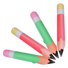 4St PVC Aufblasbarer Stift Luftballon Partydekoration Klassenzimmer