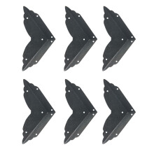6 Metall Eckenschoner Möbel Schutz