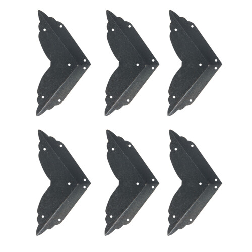 6 Metall Eckenschoner Möbel Schutz