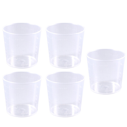 Messbecher Pp Kunststoff Einteilung Transparenter Becher 60 Ml