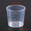 Messbecher Pp Kunststoff Einteilung Transparenter Becher 60 Ml 11