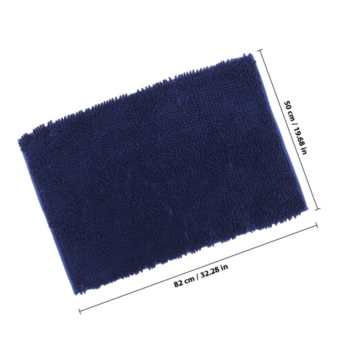 Safety Badematte Polyester 1 Set 32,3x19,7x0,4 Zoll 1