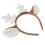 2Stk Hirschgeweih Stirnband Plüsch Haaraccessoire Für Partys 1