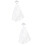 2 Sets Brautkopfschmuck Kristallkronen -Schleier 8