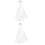 2 Sets Brautkopfschmuck Kristallkronen -Schleier 6