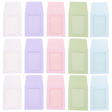 50St Farbiges Umschlagpapier Mit Kartenhalter Tragbar