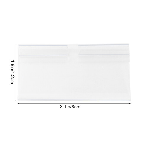 100 Signage Display Holder Prijs Naamkaartje Label Tag 1