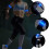 2Stk Lauflicht Armband Armlehne Gitter 2