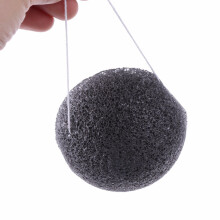 Facial Cleaning Sponge Schwarzer Bambuskohle Face Sponge
