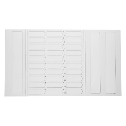 Saugerhalter Schiebegestell 34,30x29,10x1,20 Cm Weiß