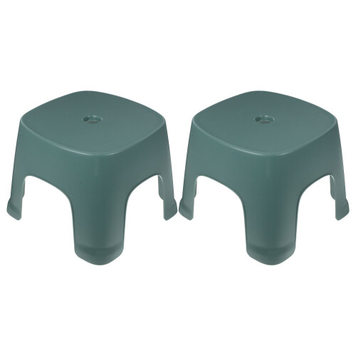 2Stk Tritthocker Für Badezimmer, Schuhe, Waschbecken, 2