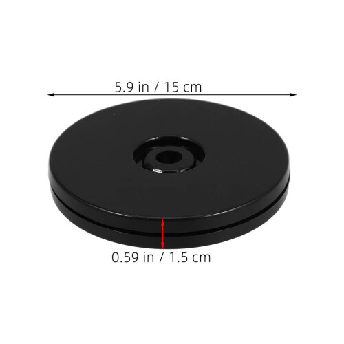 Spice Rack Drehbarer Drehteller Schwarz 1 1