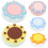 5St Mini Maßband PVC Klebeband 9