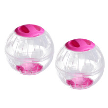 Ball Hamster Lauftier Aus Kunststoff Rosa Pack 4,7x4,7x4,7 Zoll