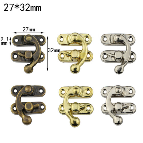 30St Box Sluitingen Goudkleur Behuizing Hasp 1