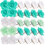 30Pcs Reusable Green Pushpins Delicate Thumb Tacks Convenient Usage 1