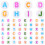 Assorted Color Acrylic Letter Beads for DIY Bracelets 9
